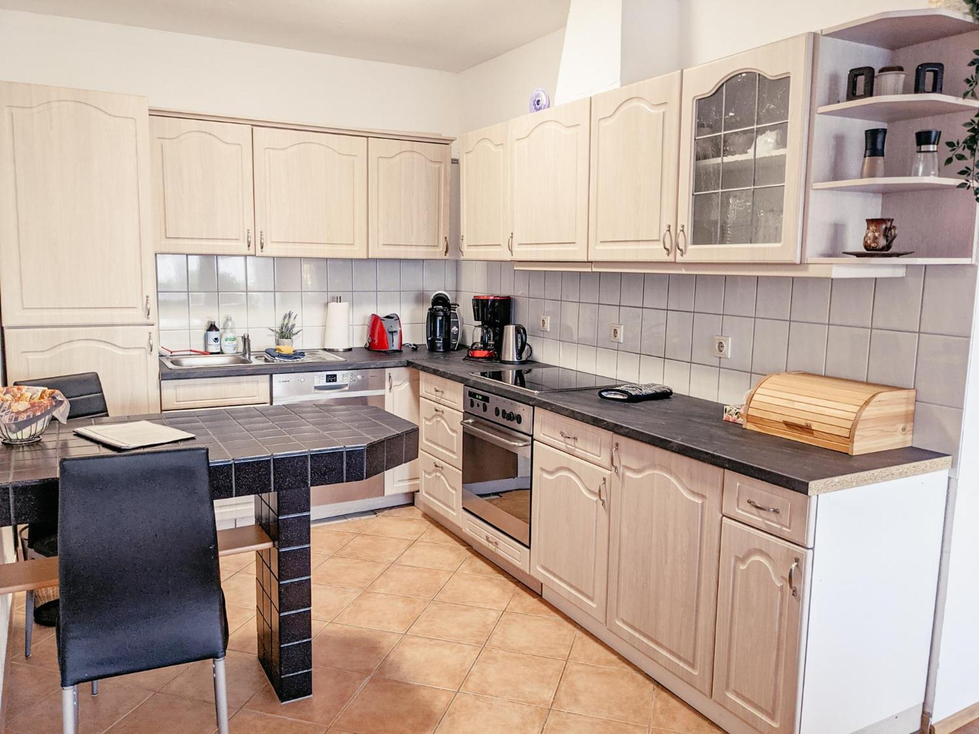 W4 - Urlaubsmagie- Pool, Terrasse, Barbecue Apartment Lichtenhain  Ngoại thất bức ảnh