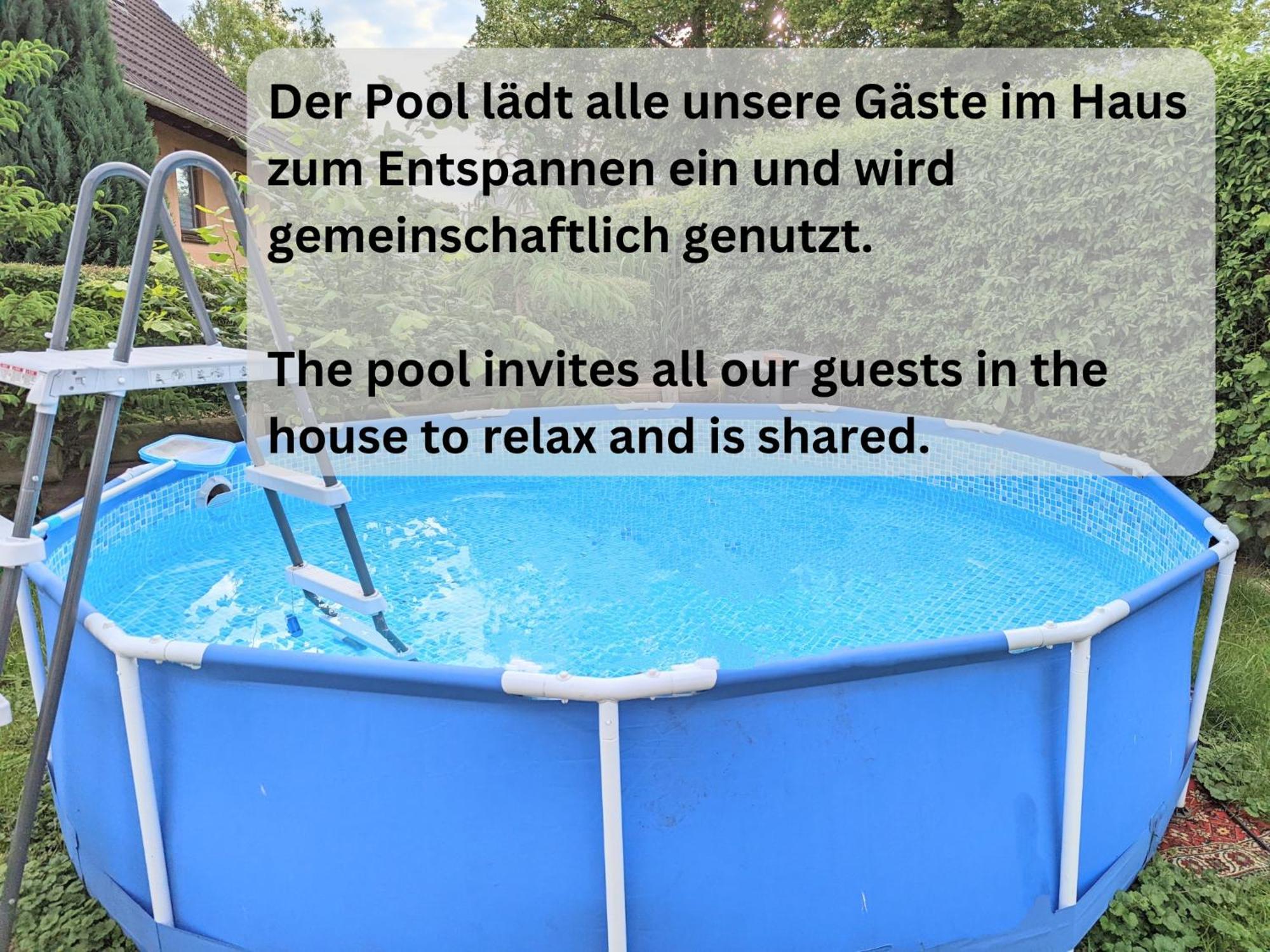 W4 - Urlaubsmagie- Pool, Terrasse, Barbecue Apartment Lichtenhain  Ngoại thất bức ảnh